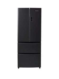 Hoover Hmn7182Buk 70Cm American Style 4 Door Fridge Freezer - Black